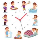 Les enfants et la routine
